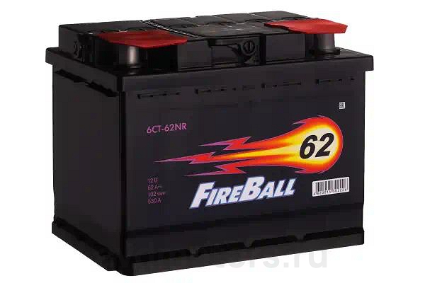 6CT62NR — Аккумулятор 62 FIRE BALL